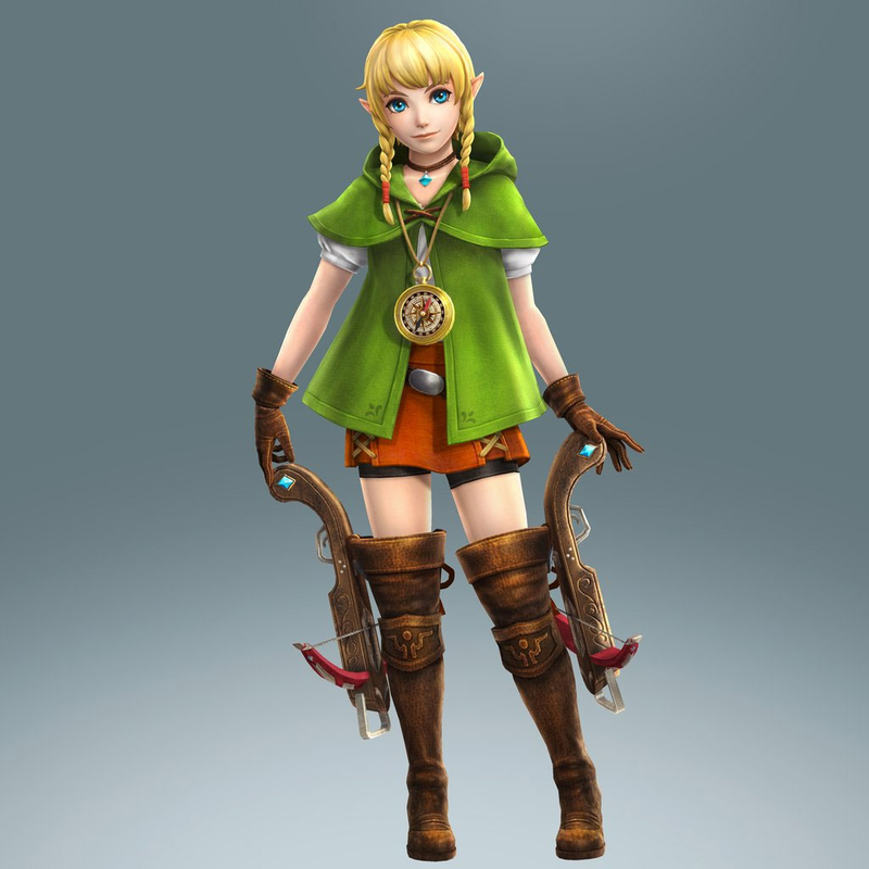 Illustration for article titled Female Link Now A Playable Zelda Character